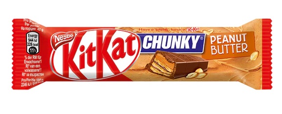 Nestlé Kitkat Chunky Peanut Butter Chocolate Bar 42g
