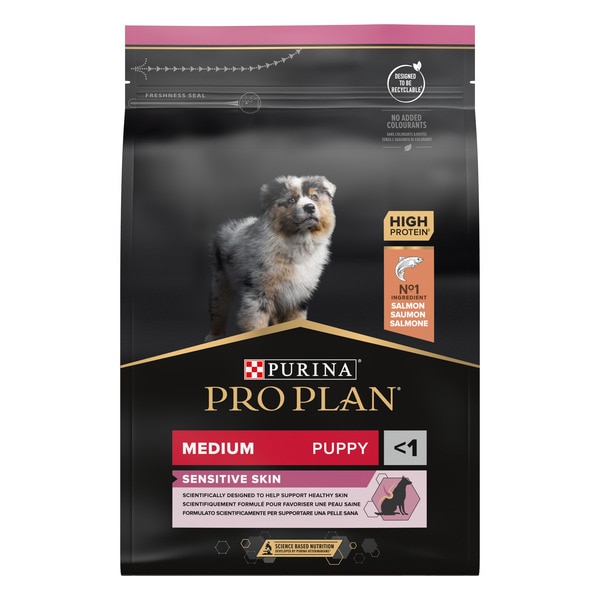  Pro Plan® Medium Puppy Optiderma Salmon 3kg