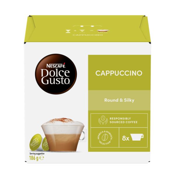 NESCAFÉ® Dolce Gusto® Cappuccino 186.4g, 16 Capsules