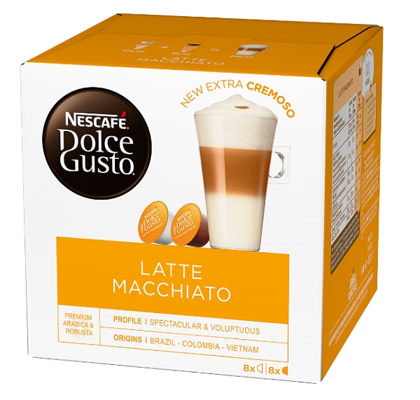 NESCAFÉ® Dolce Gusto® Latte Macchiato 194.4g, 16 Capsules