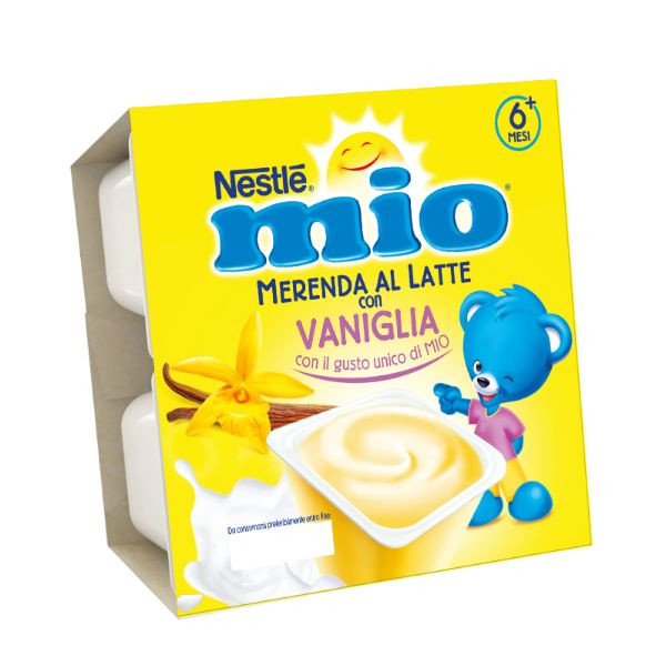 MIO® Merenda Vanilla Milk Snack 4 x 100g