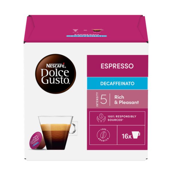 NESCAFÉ® Dolce Gusto® Espresso Decaf 96g, 16 Capsules