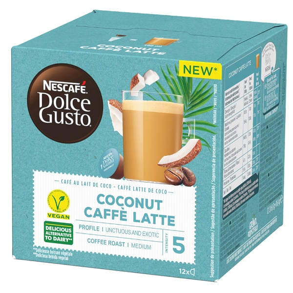 NESCAFÉ® Dolce Gusto® Coconut 116.4g, 12 Capsules