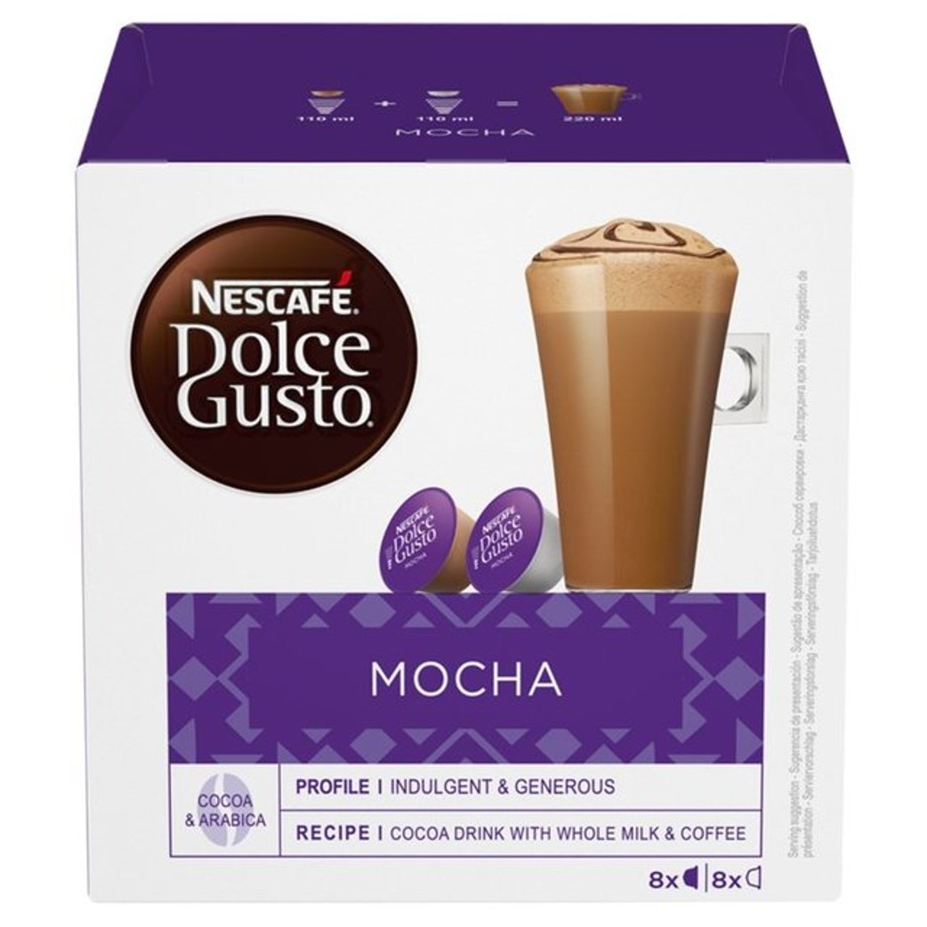 NESCAFÉ® Dolce Gusto® Mocha 216g, 16 Capsules