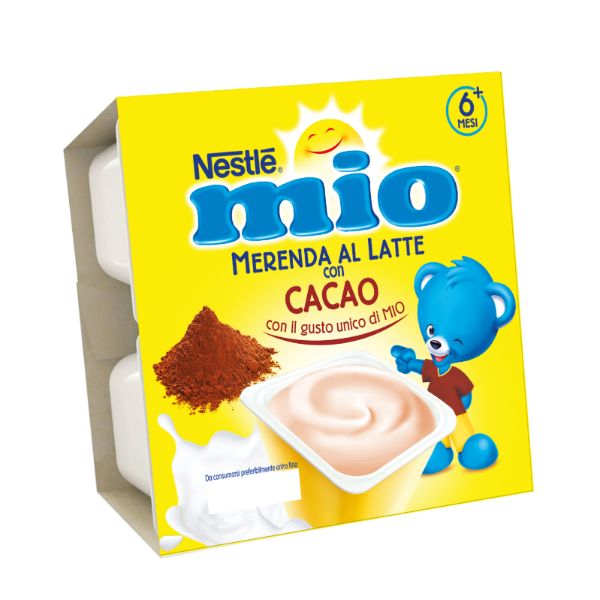 MIO® Merenda Chocolate Milk Snack 4 x 100g