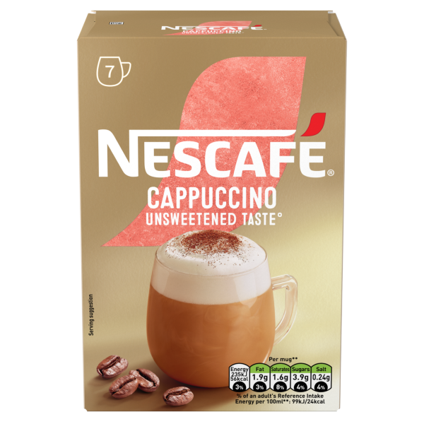NESCAFÉ® Cappuccino Unsweetened Taste® 