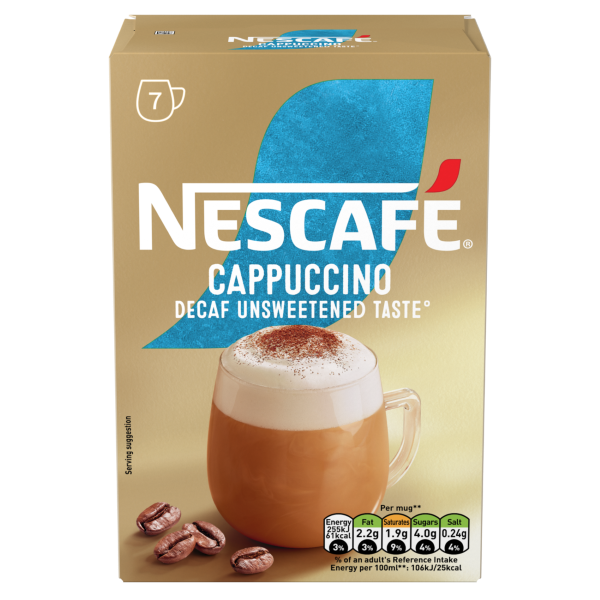 NESCAFÉ® Cappuccino Decaf Unsweetened Taste®