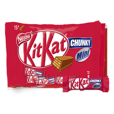Nestlé Kitkat Chunky Mini Sharing Bag 250g