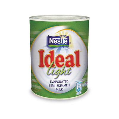 Nestlé Ideal® Light Evaporated Milk 4% 410g 
