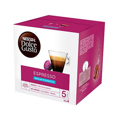 NESCAFÉ Dolce Gusto Espresso Decaf 96g, 16 Capsules