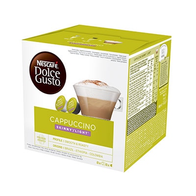 NESCAFÉ Dolce Gusto Skinny Cappuccino 161.6g, 16 Capsules 