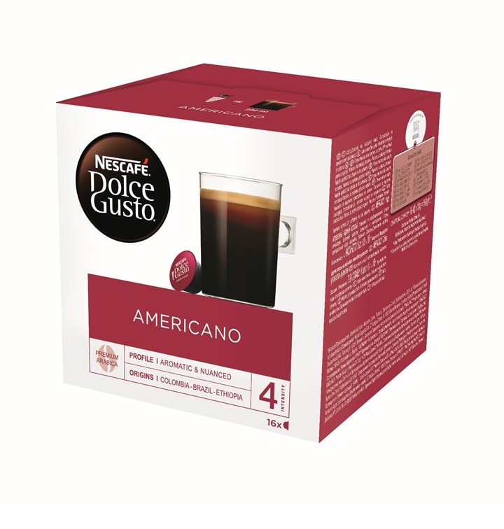 NESCAFÉ Dolce Gusto Americano 128g, 16 Capsules