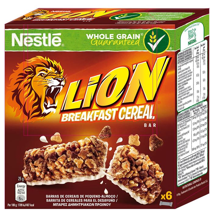Nestlé LION Cereal Bar Pack of 6