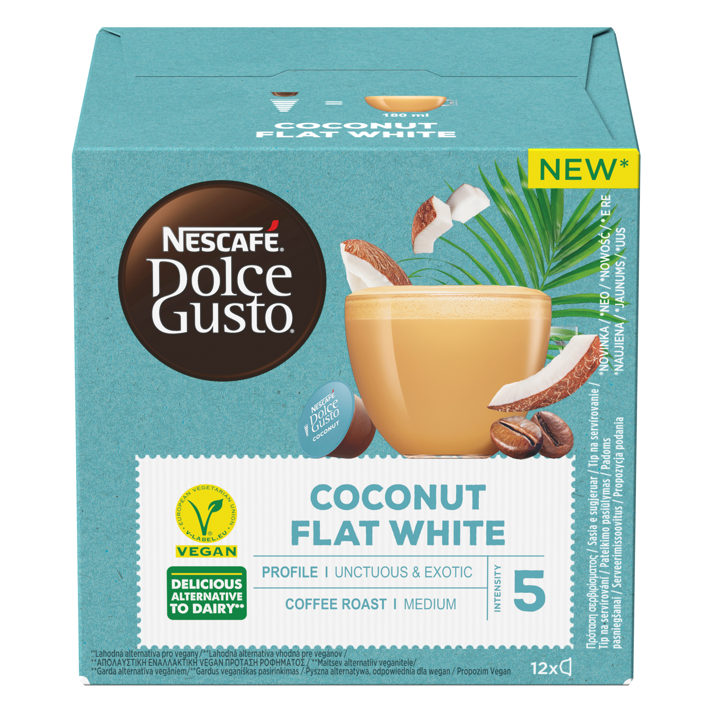 NESCAFÉ Dolce Gusto® Coconut 116.4g, 12 Capsules