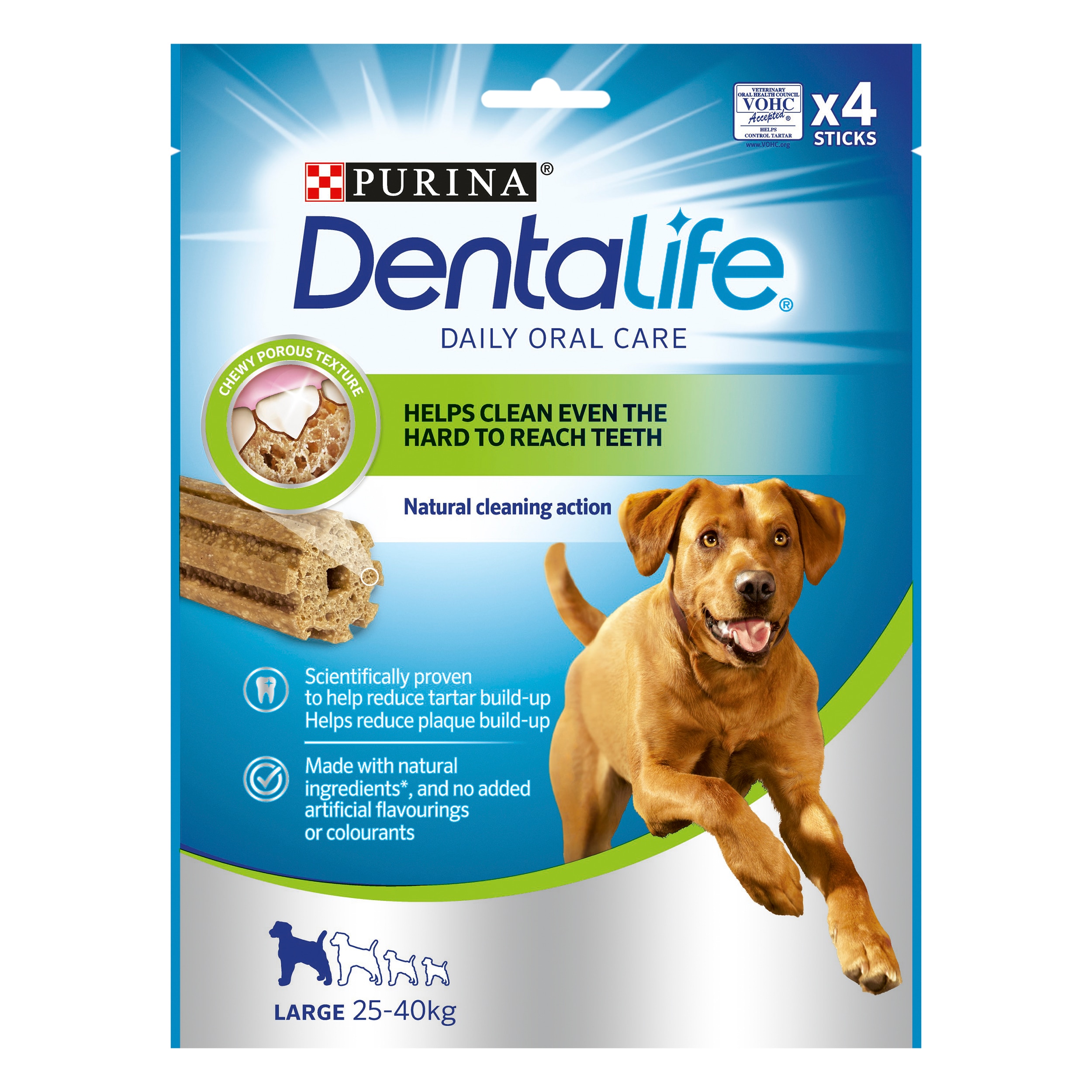 Dentalife™ Large Adult Dog Oral Hygiene Treats 142g