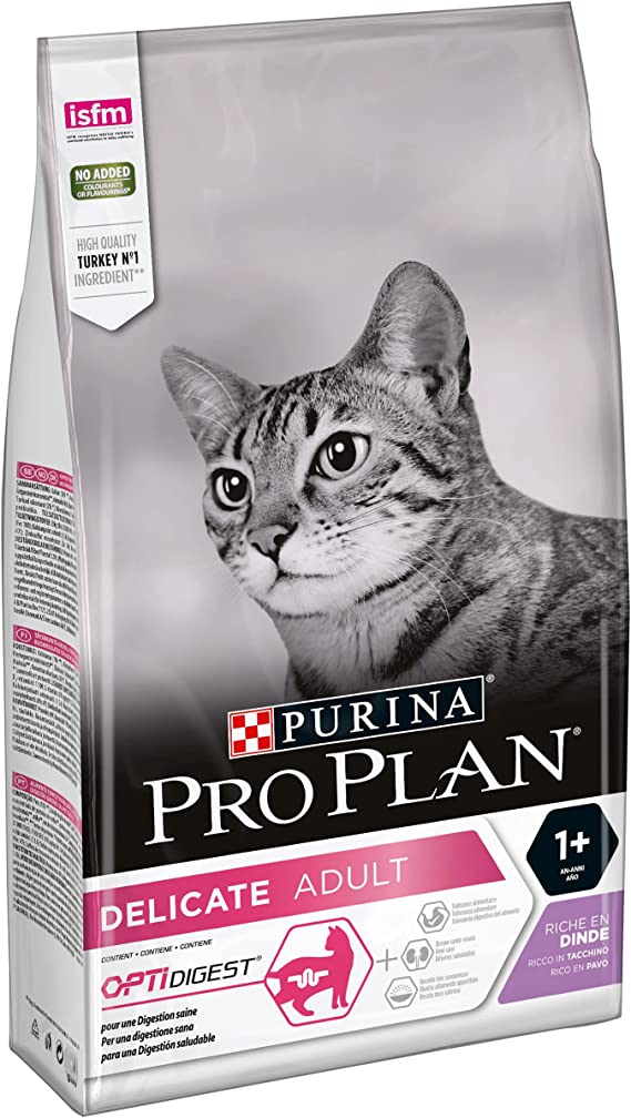 Pro Plan Cat Adult Delicate Optidigest Turkey 1.5kg