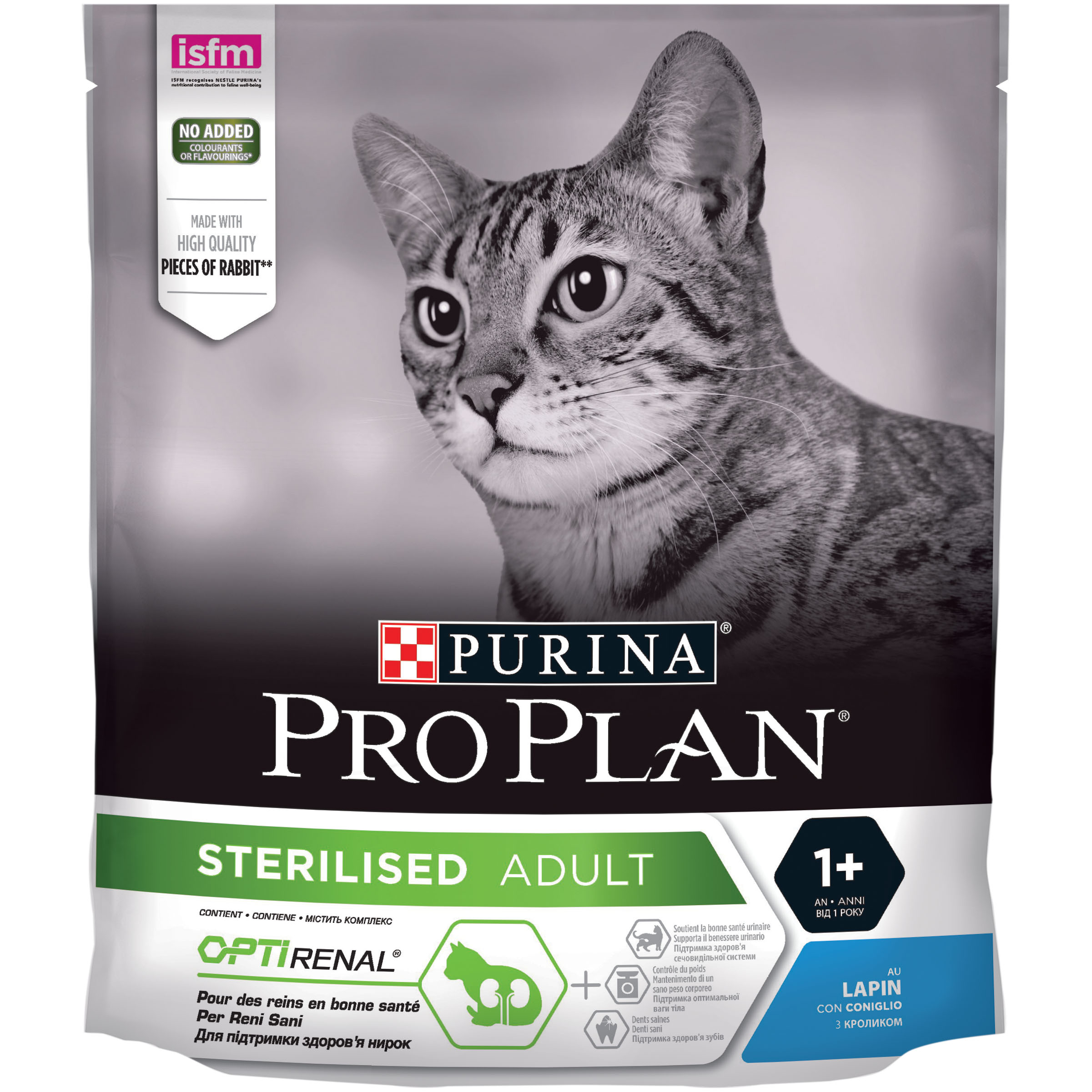 Pro Plan® Cat Adult Optirenal Sterilized Rabbit 400g