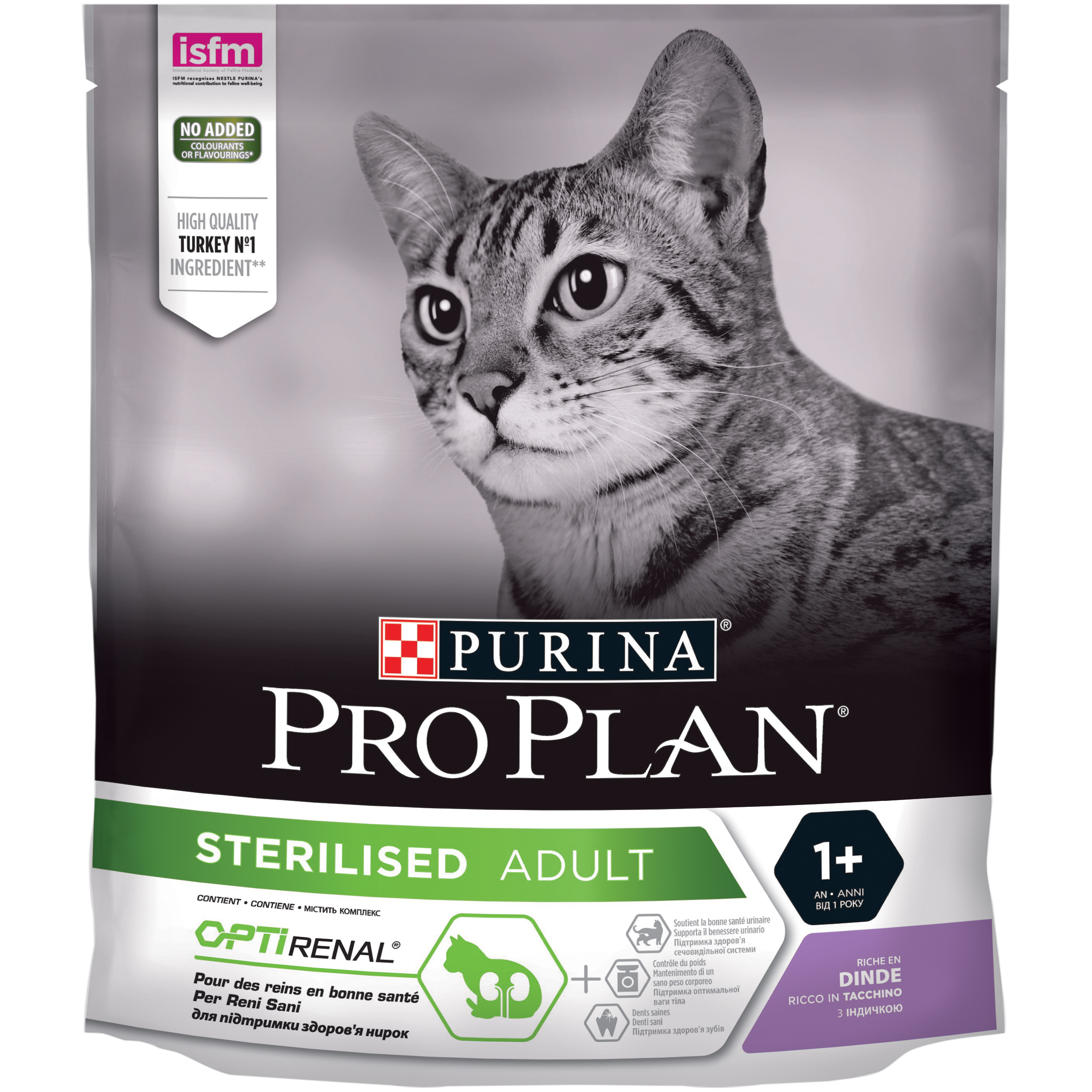 Pro Plan® Cat Adult Optirenal Sterilized Turkey 400g