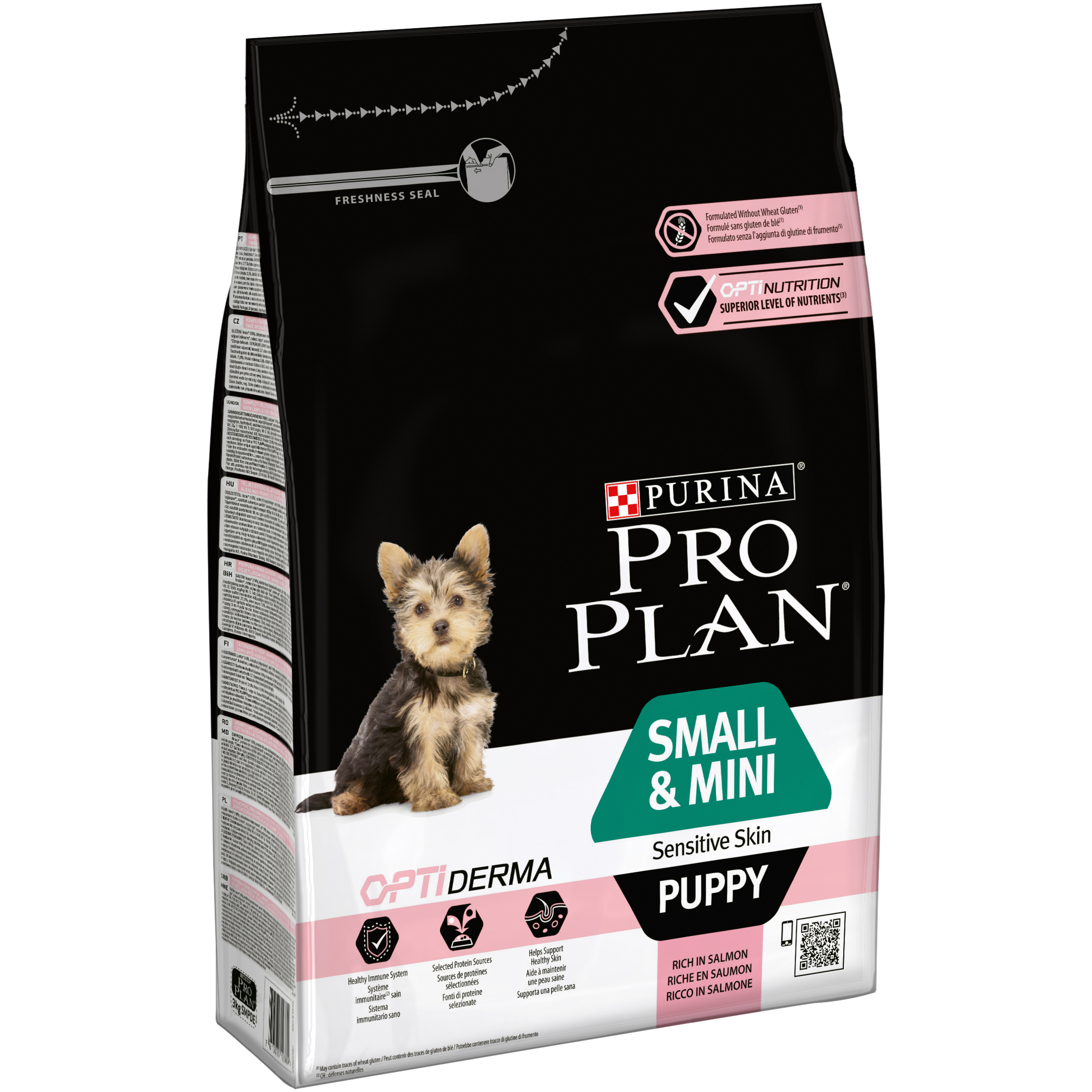 Pro Plan® Small & Mini Puppy Optiderma Salmon 3kg