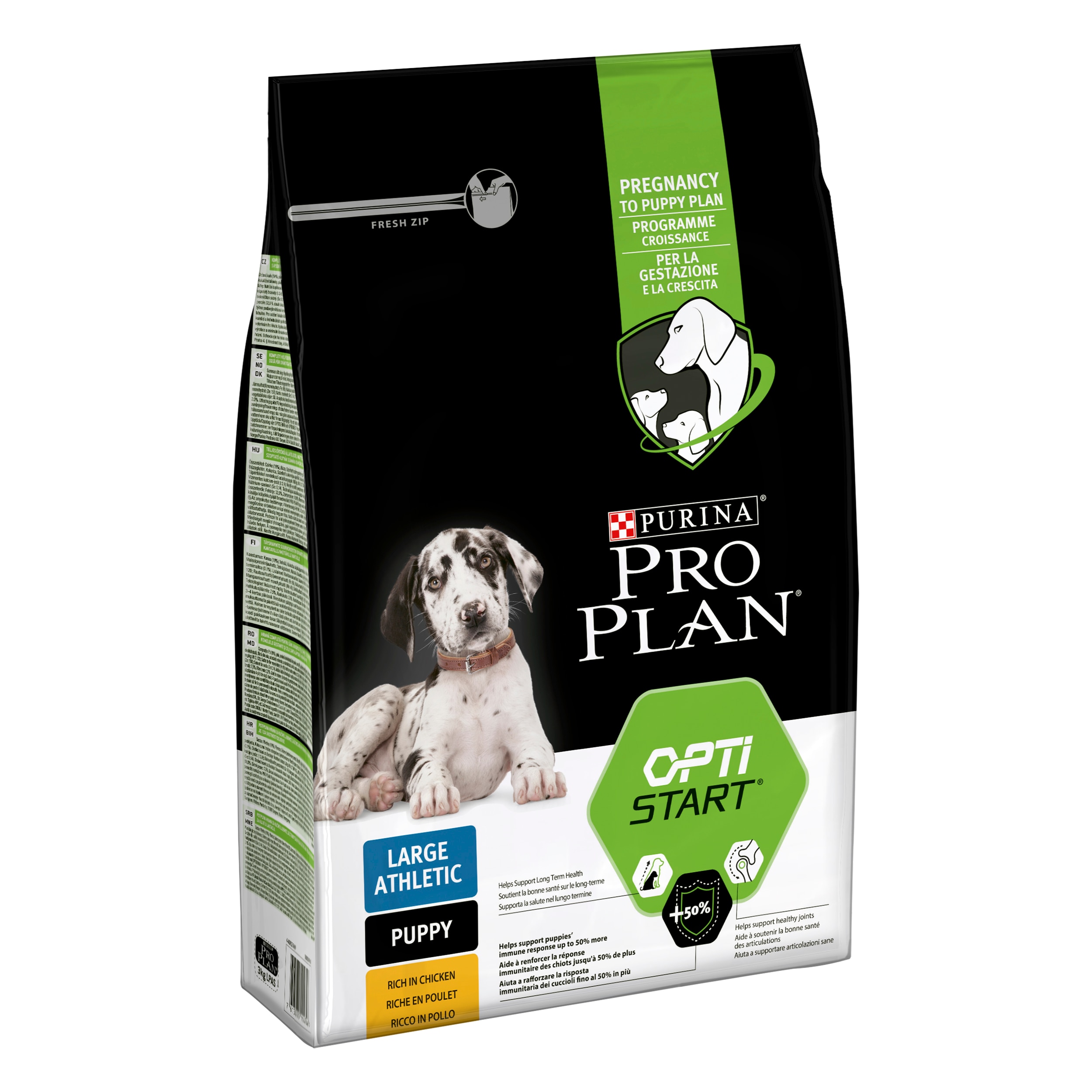 Pro Plan® Large Athletic Puppy Optistart Chicken 3kg