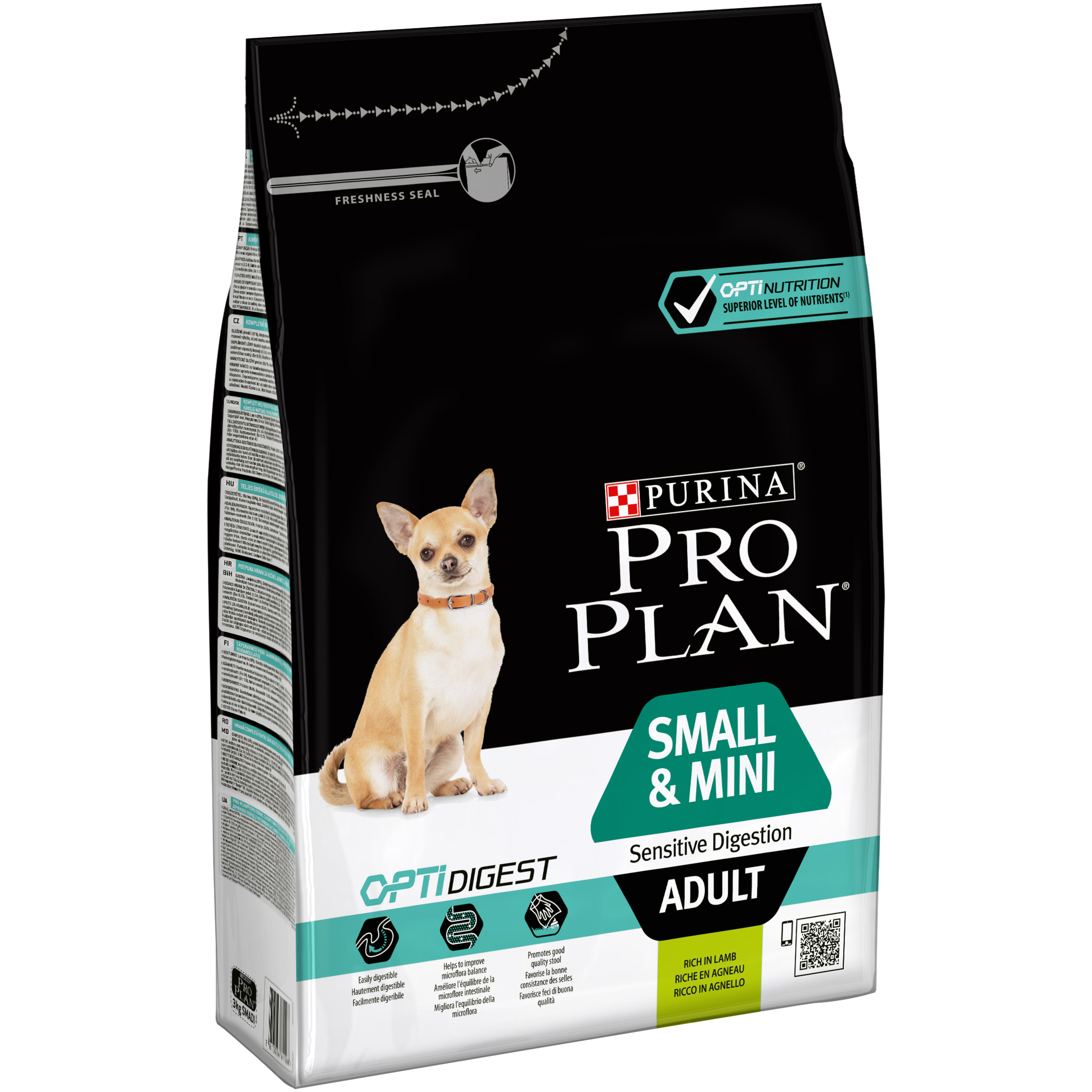 Pro Plan Dog Small&Mini Adult Optidigest Lamb 3kg