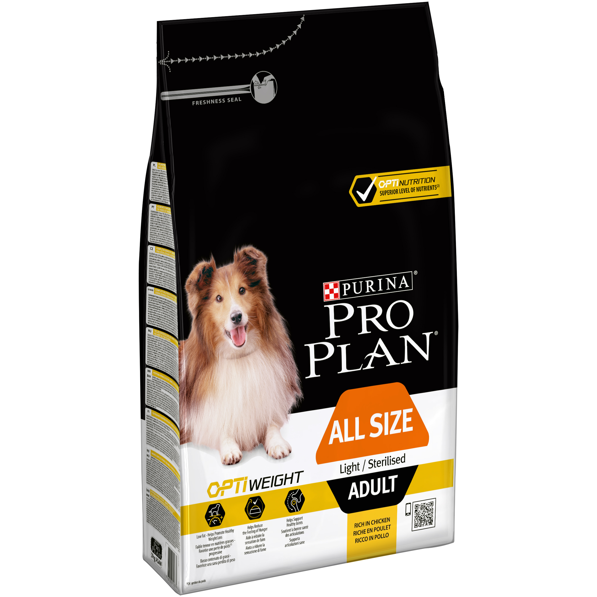 Pro Plan® Adult All Sizes Dog Optiweight Chicken 3kg