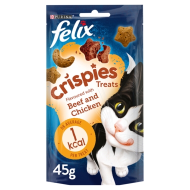 Felix® Crispies Beef & Chicken 45g pack