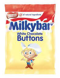 Nestlé Milkybar White Chocolate Buttons Bag 30g