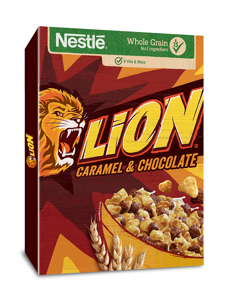 Nestlé LION Caramel & Chocolate Cereal 400g