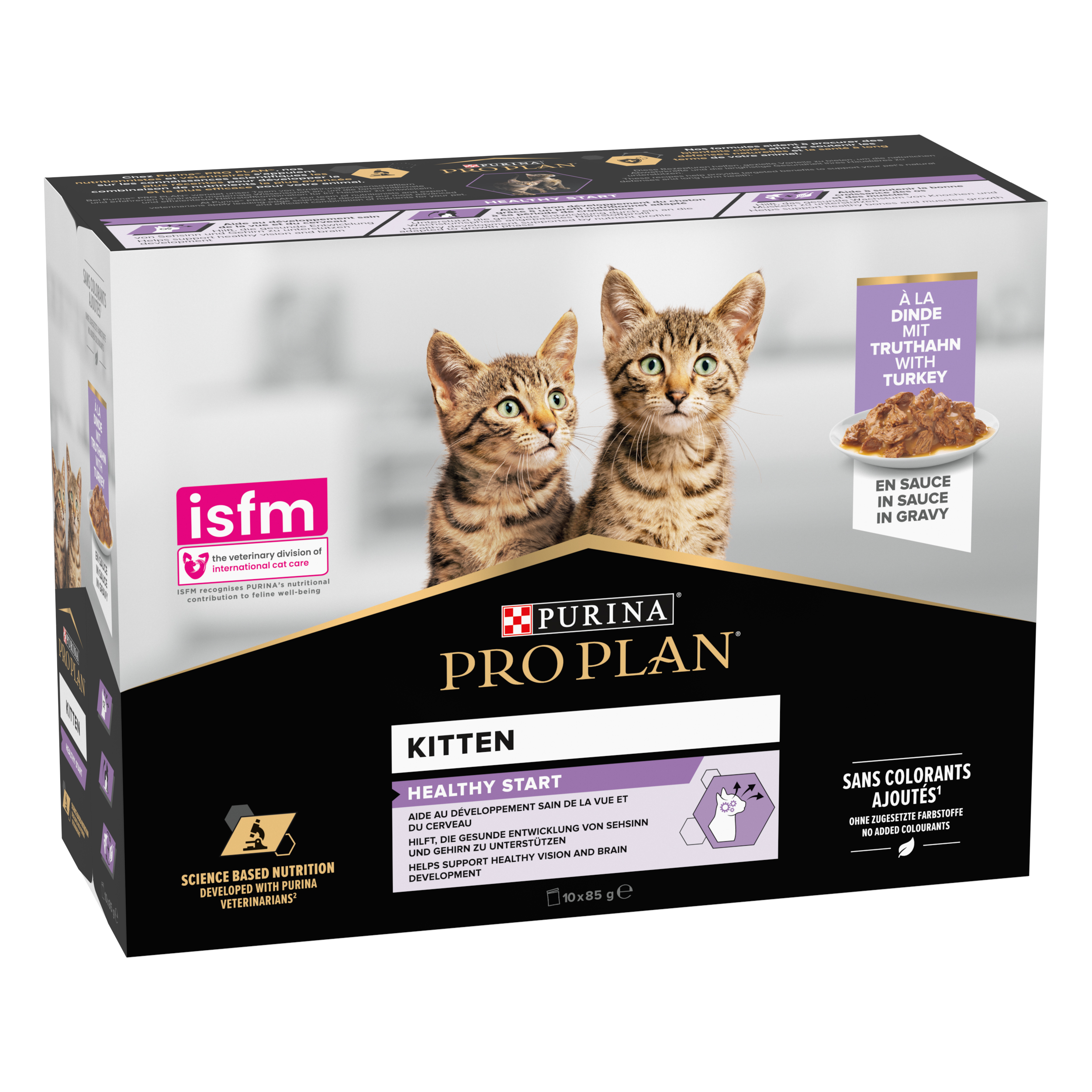 Purina ProPlan Healthy Start with Turkey for Kitten 10x85g